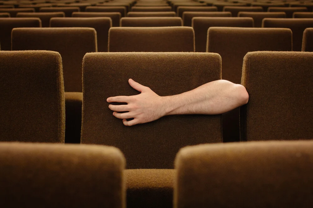 Alone in the cinema - Fineart photography by Katja Kemnitz