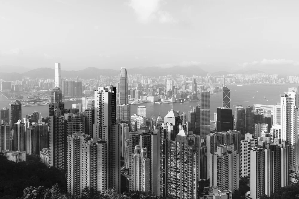 Hong Kong Skyline 2 - fotokunst von Pascal Deckarm