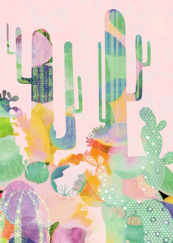 Katherine Blower wall art - 'Cacti or coral?' | Photocircle.net