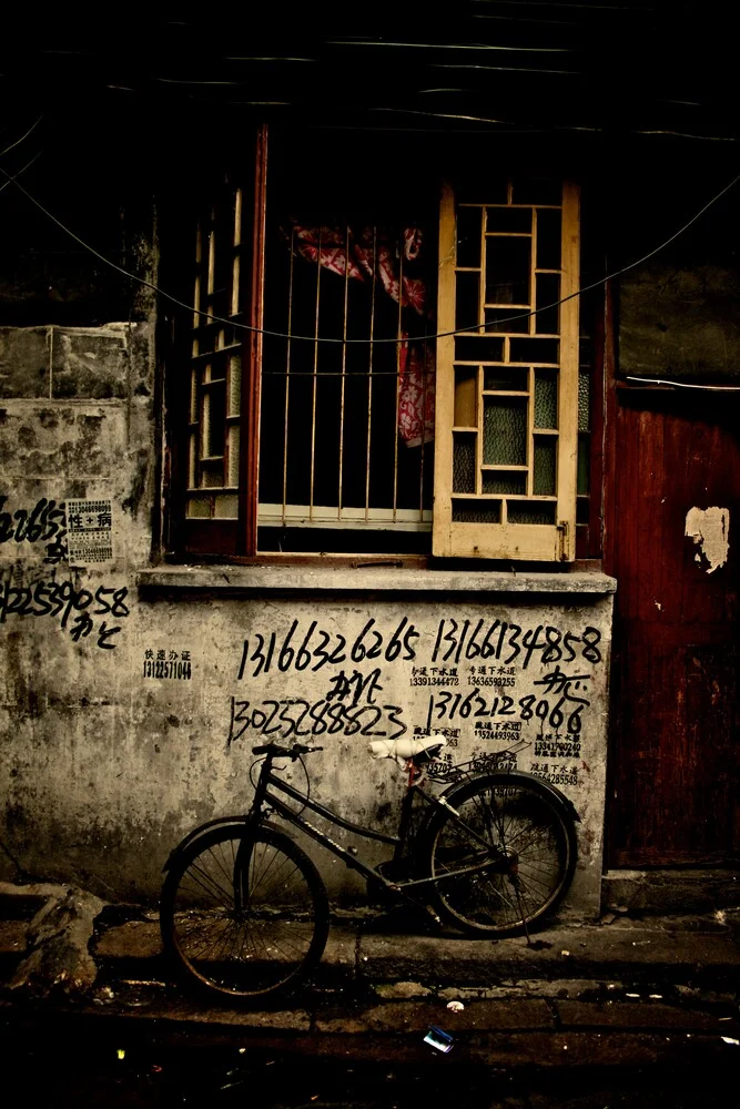 Shanghai Old Town - fotokunst von Thomas Hammer