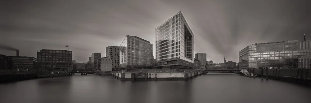 Panorama Spiegelhaus Hamburg - fotokunst von Dennis Wehrmann