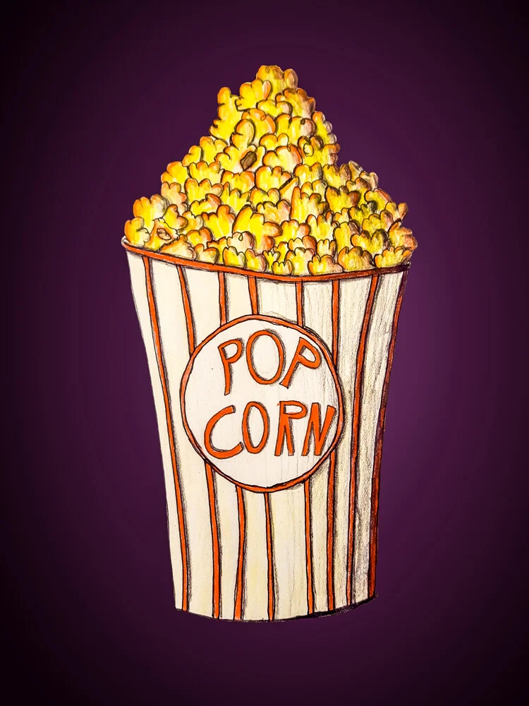 Pop Pop Popcorn - fotokunst von Andrea Hansen