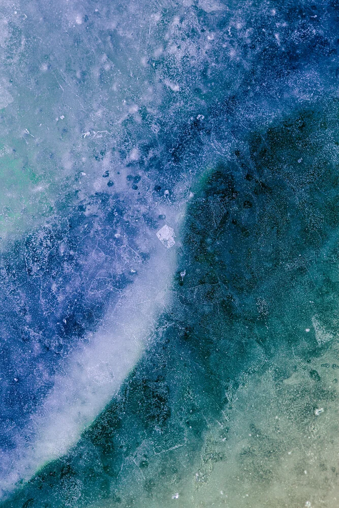Coloured Ice - fotokunst von Sebastian Worm