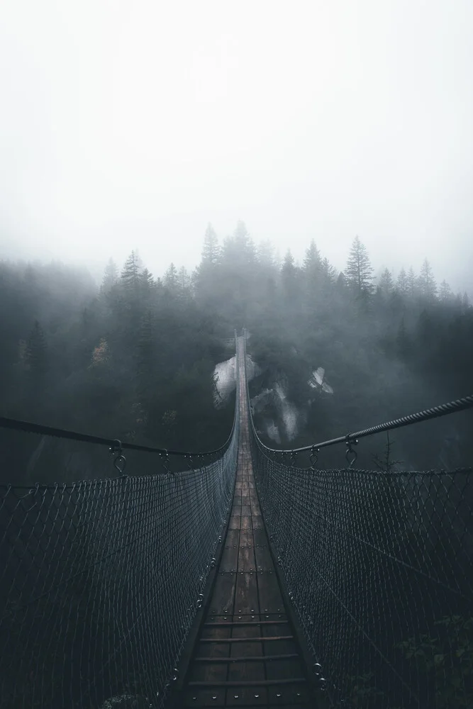 Handeckfall bridge - Fineart photography by Jonas Hafner