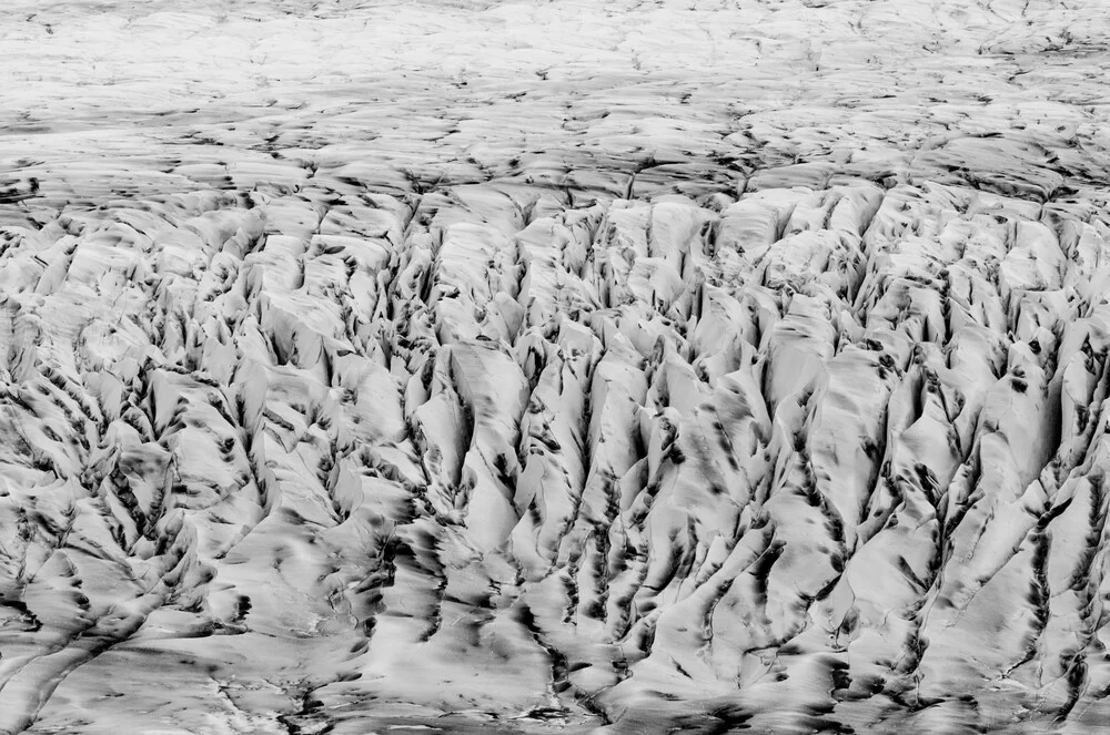 Grey Gletscher - fotokunst von Martin Koch