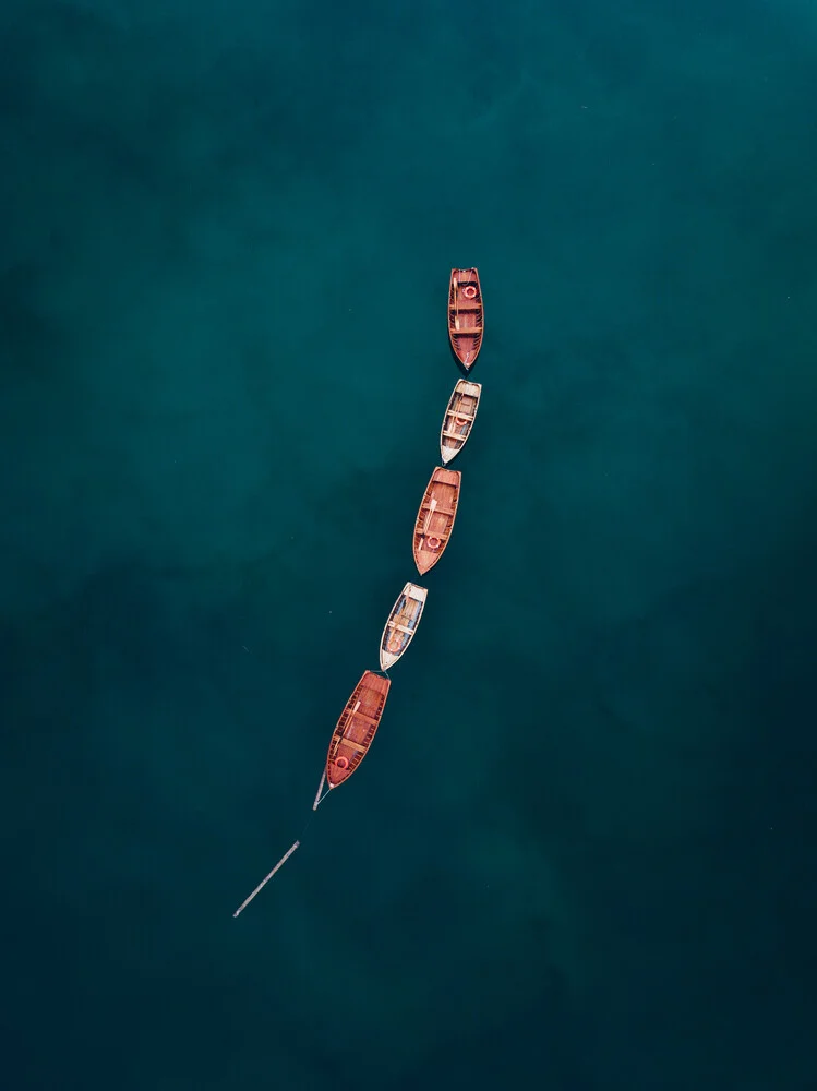 Minimalismus - Bootreihe - fotokunst von Daniel Schumacher