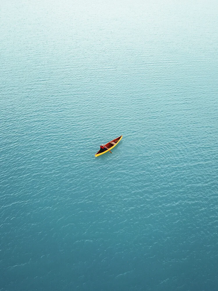 Canoeing in New Zealand - Fineart photography by Frida Berg