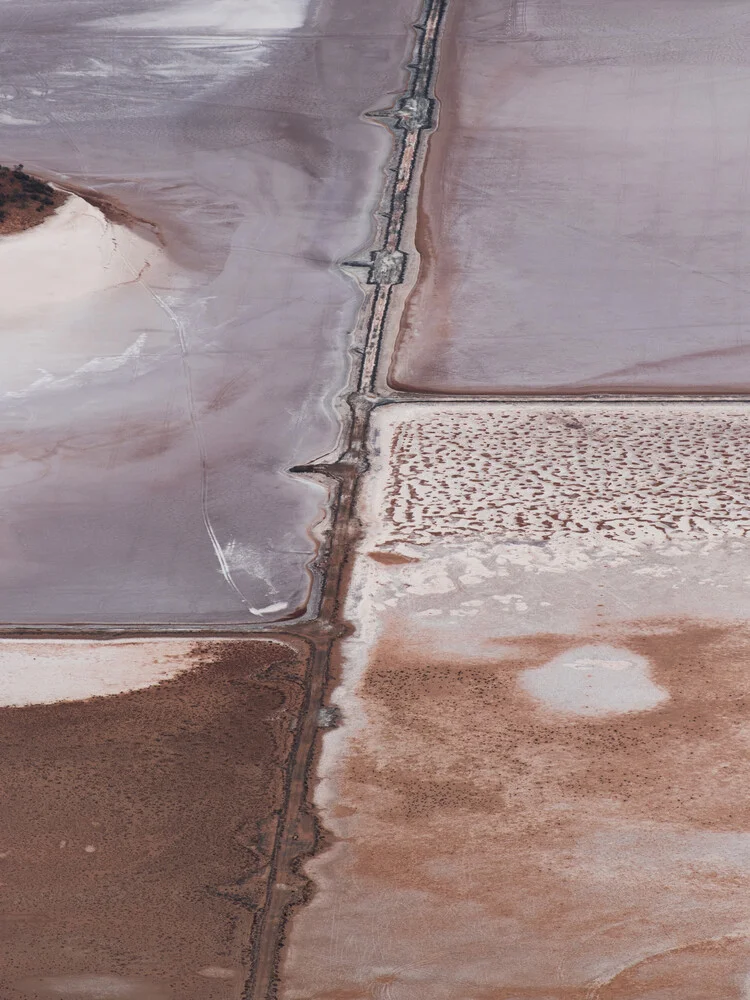 Pastel Salt - fotokunst von Frida Berg