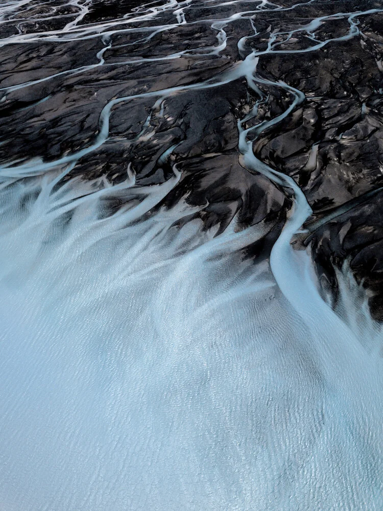 Glacial Rivers - Fineart photography by Frida Berg