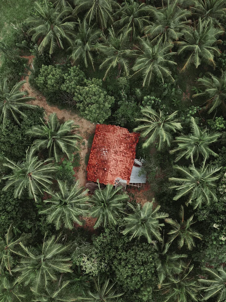 A Little House in Sri Lanka - fotokunst von Frida Berg