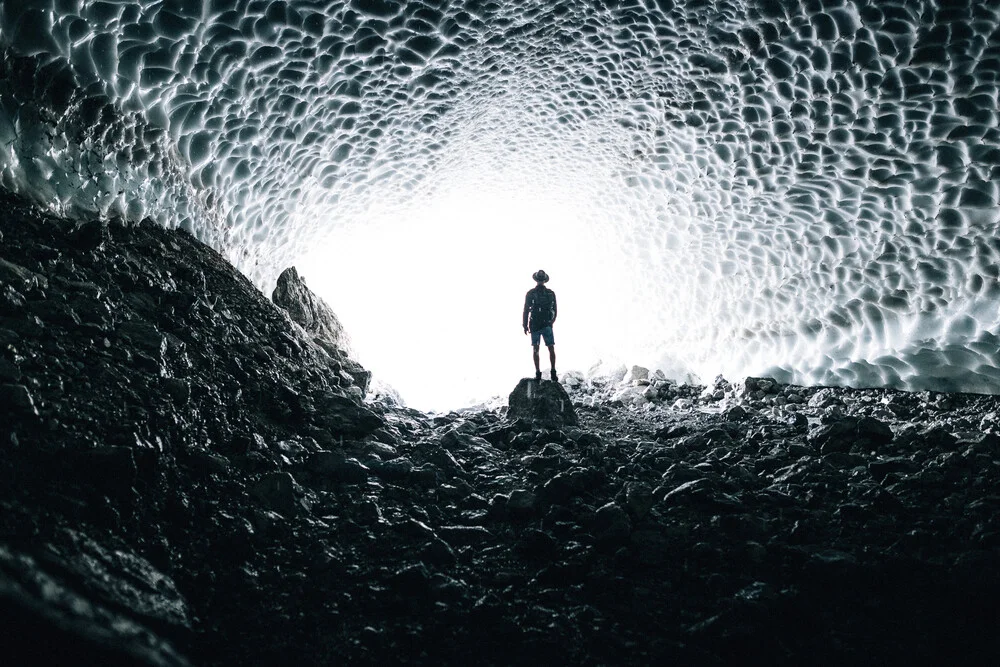 Ice Cave - Fineart photography by Stefan Sträter