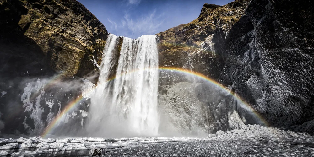 SKOGAFOSS - Fineart photography by Andreas Adams