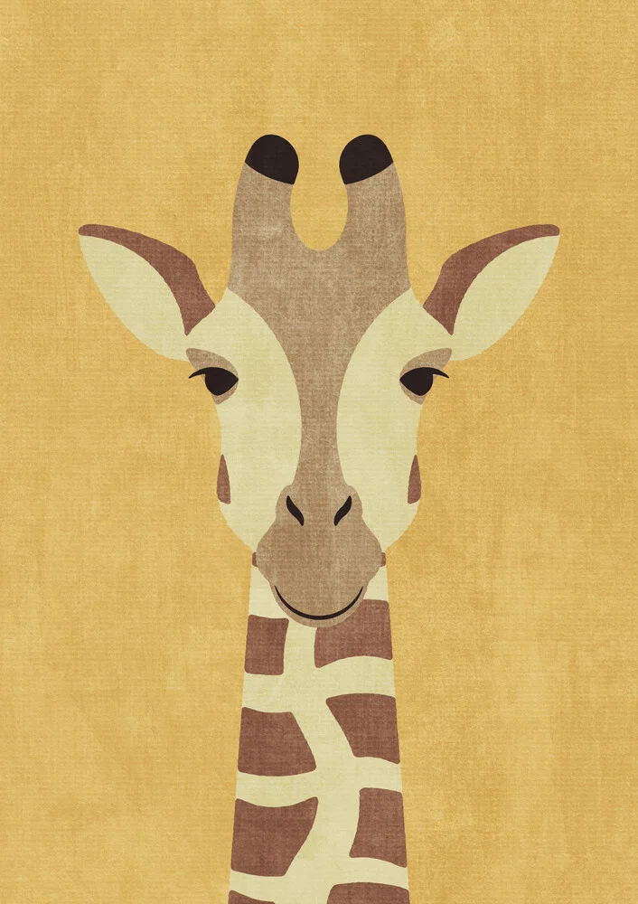FAUNA Giraffe - fotokunst von Daniel Coulmann