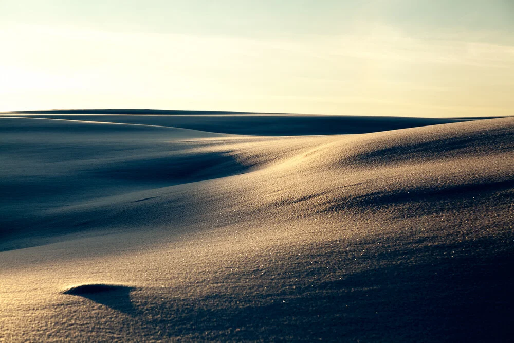 Schneewüste - fotokunst von Sebastian Worm