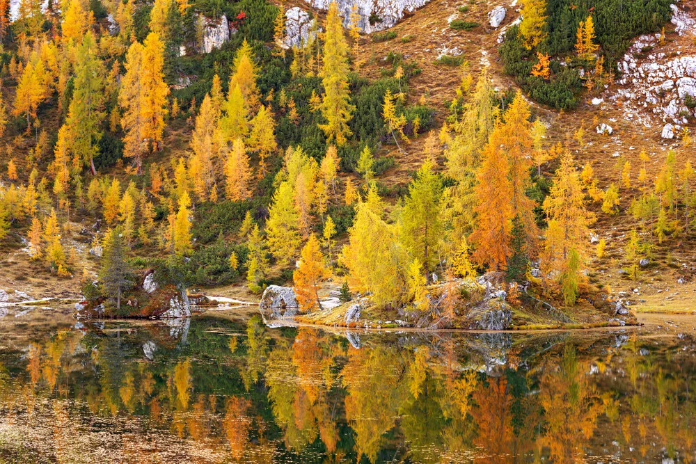 Reflektionen im Oktober - fotokunst von Dave Derbis