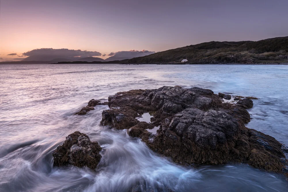 Isle of Skye Sonnenuntergang - Langzeitbelichtung - fotokunst von Felix Baab