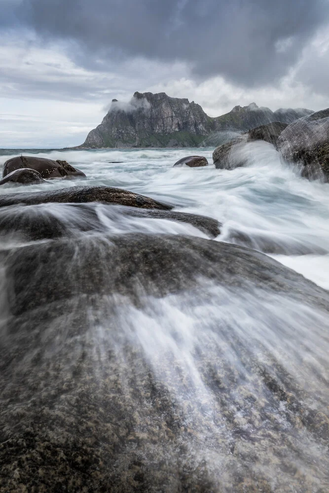 Lofotenküste - fotokunst von Sebastian Worm