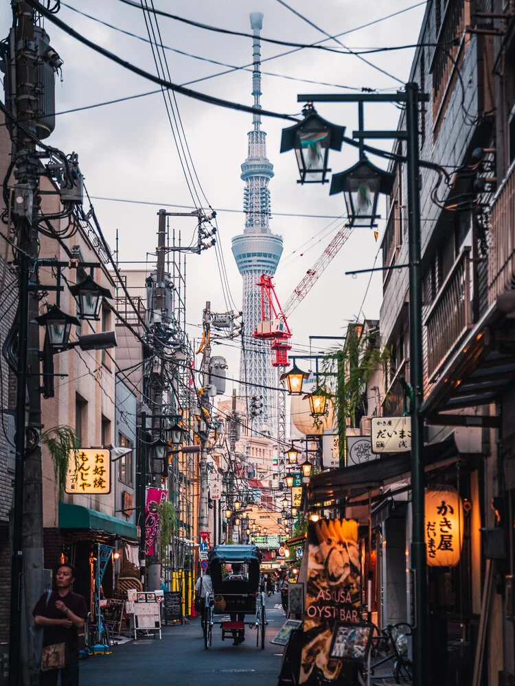 skytree street - Fineart photography by Dimitri Luft