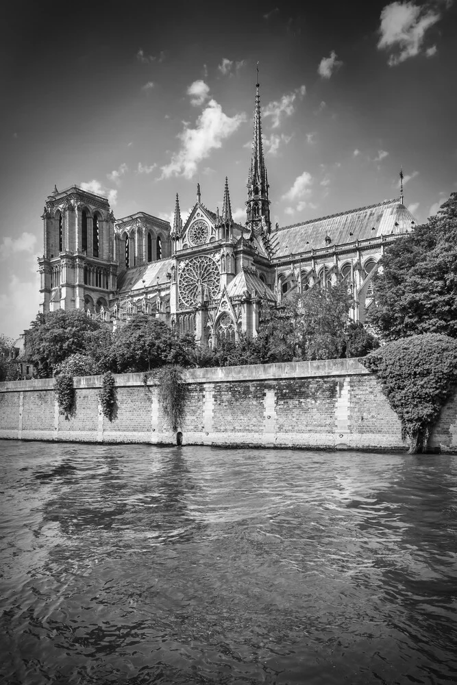 PARIS Kathedrale Notre-Dame - fotokunst von Melanie Viola