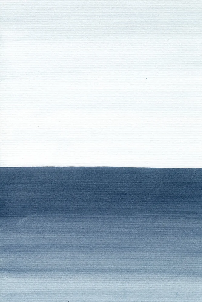 Ocean Watercolor Painting No.1 - Fineart photography by Cristina Chivu