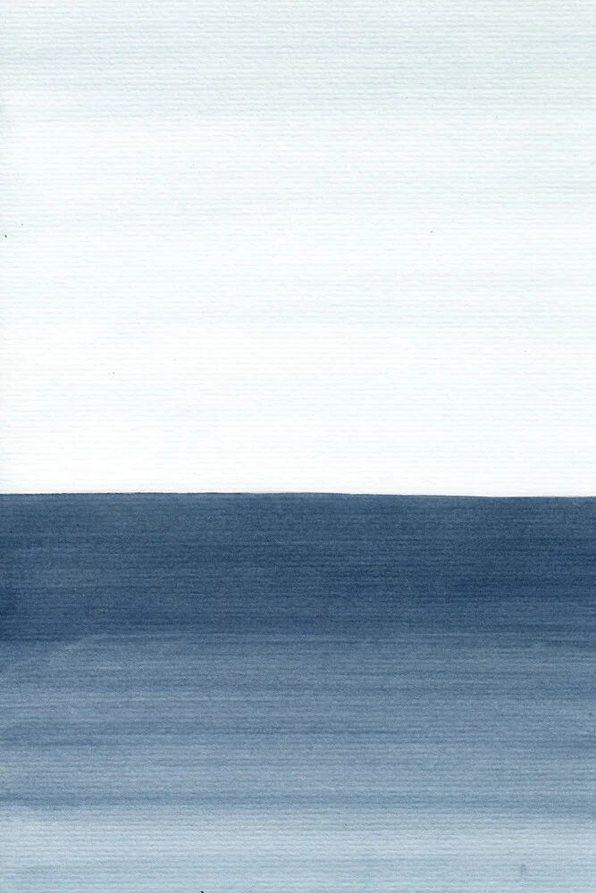 Ocean Watercolor Painting No.1 - fotokunst von Cristina Chivu