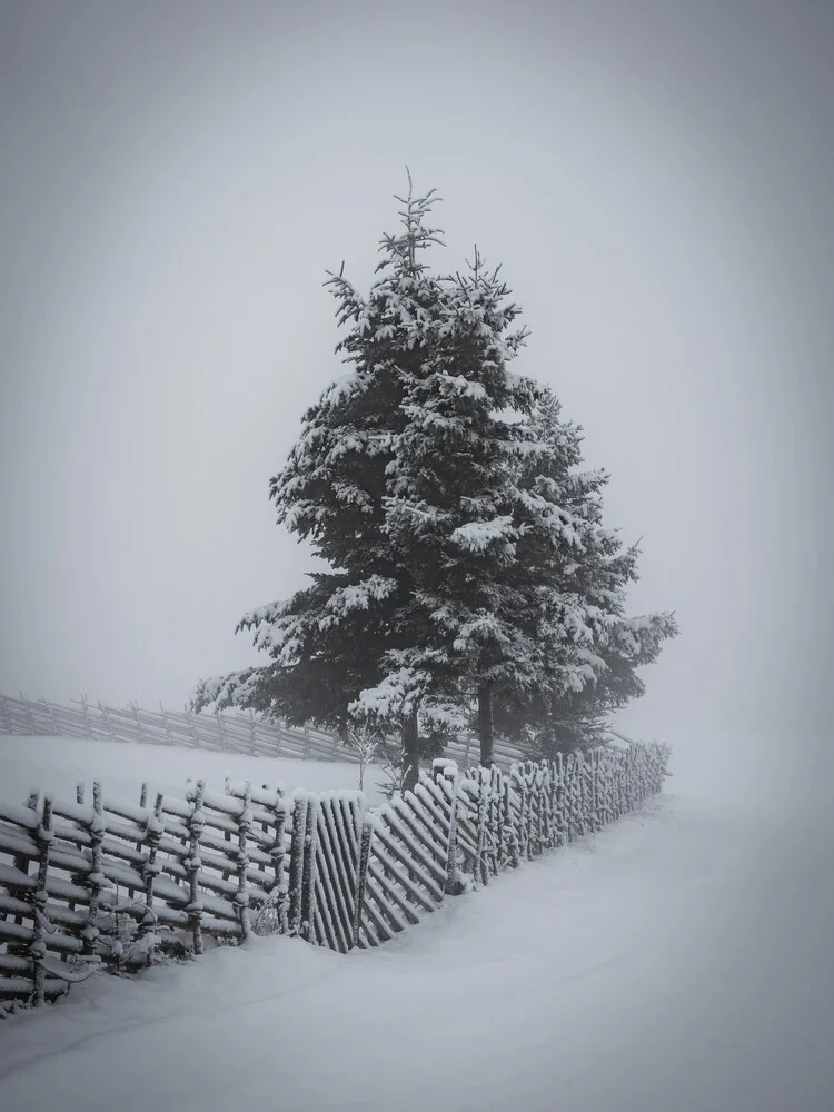 Winteratmosphäre - fotokunst von Bernd Grosseck