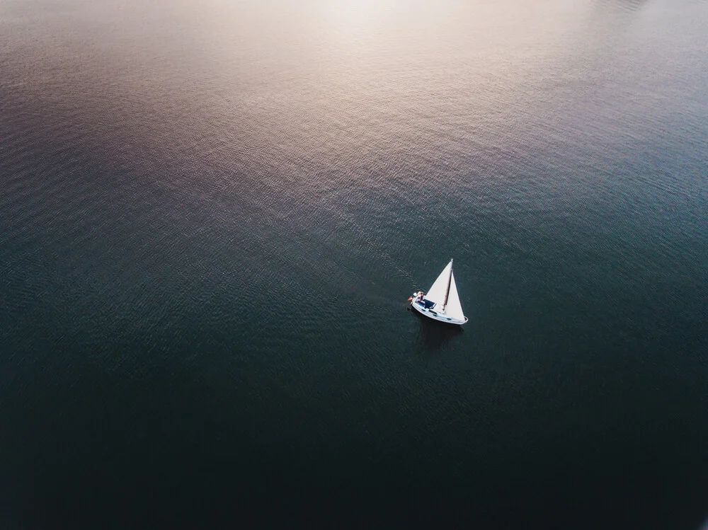 Sunset Sailor - fotokunst von Lina Jakobi