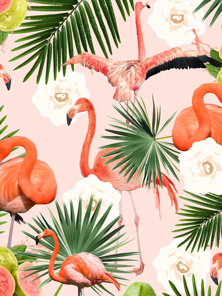 Flamingo Guava - fotokunst von Uma Gokhale