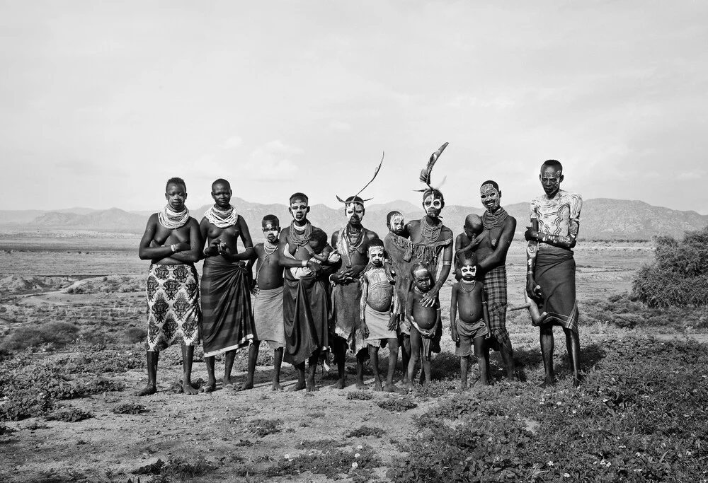 Karo Tribe in Ethiopia - Fineart photography by Victoria Knobloch