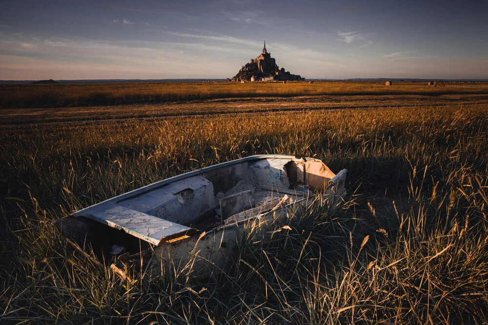 Le Mont-Saint-Michel - fotokunst von Eva Stadler