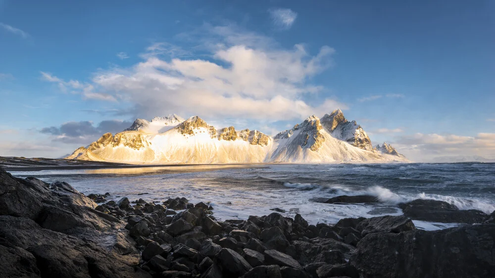 Stokksnes Vestrahorn - Island - fotokunst von Valentin Pfeifhofer