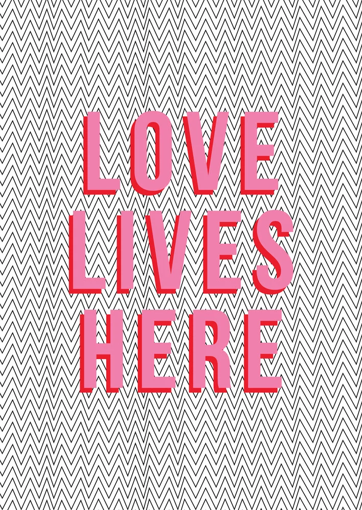 Love Lives Here - fotokunst von Frankie Kerr-Dineen