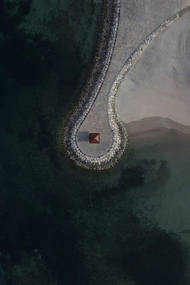 Uferpromenade - fotokunst von Jonas Hafner