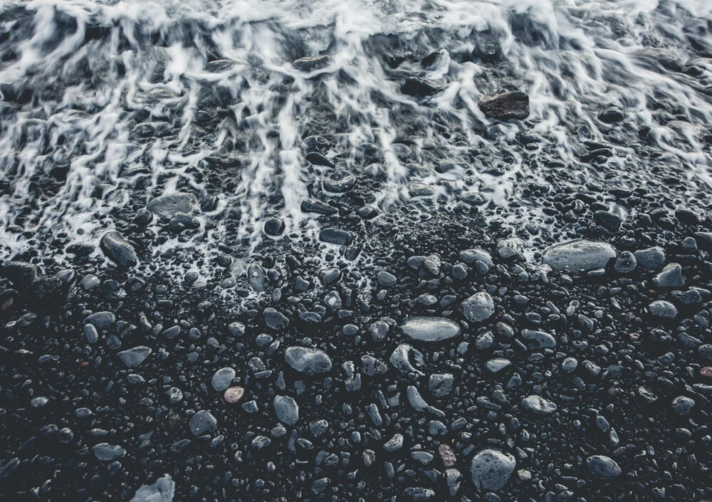 The Sea meets Lava - Fineart photography by Pascal Genzel