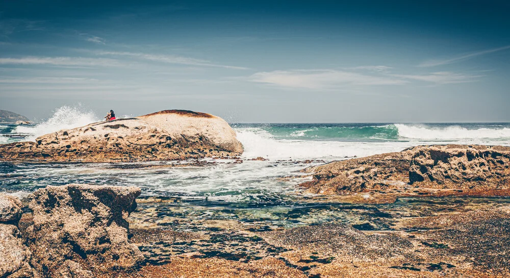 Facing the sea, facing the waves - Fineart photography by Eva Stadler