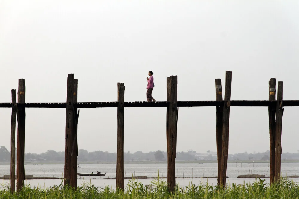 Buddhist Prayer - fotokunst von Michael Belhadi