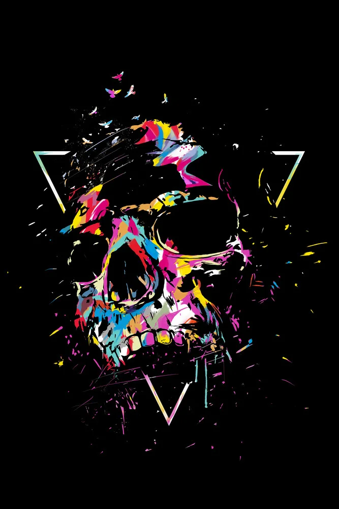 Skull X - fotokunst von Balazs Solti