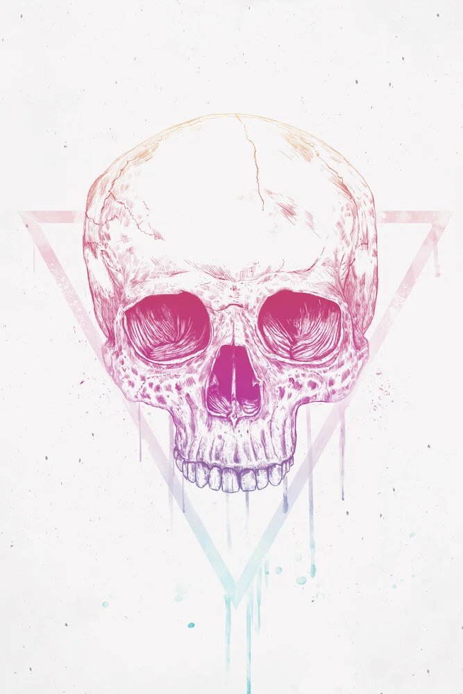 Skull in a triangle - Fineart photography by Balazs Solti