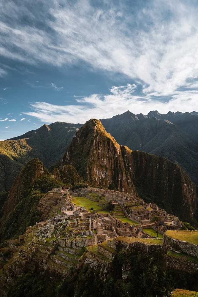 Sunrise at Machu Pichu - fotokunst von Tobias Winkelmann