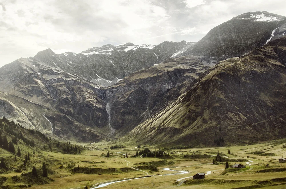 Malerische Bergkulisse in Österreich - fotokunst von Christoph Sangmeister