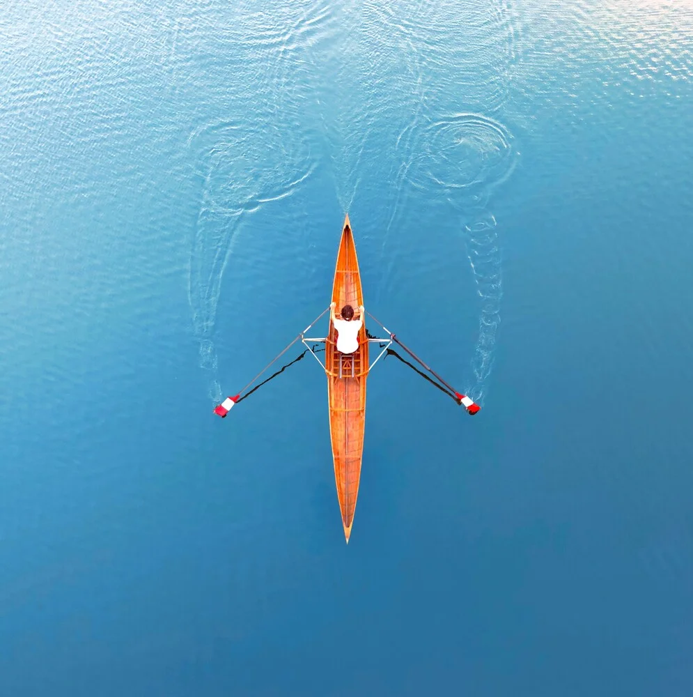 Rowing - Fineart photography by Kirill Voronkov