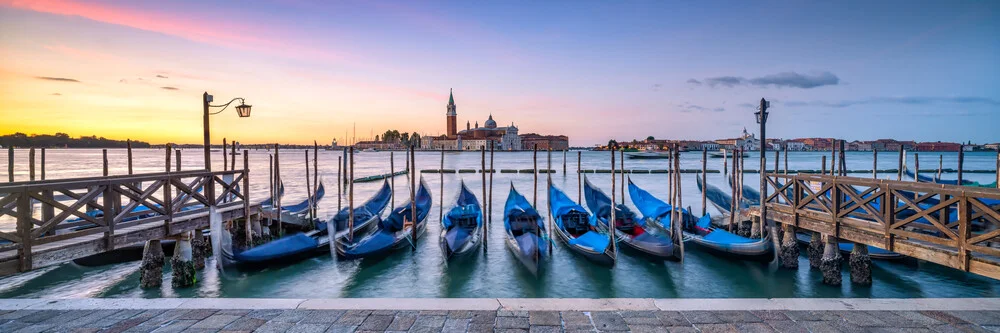 Venice panorama at sunrise - Fineart photography by Jan Becke