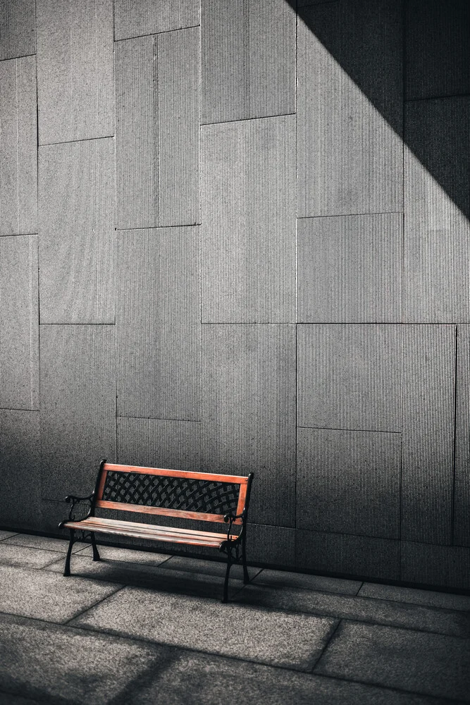 bench - fotokunst von Nicklas Walther