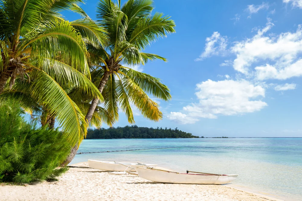 Summer holiday at the beach on Bora Bora - Fineart photography by Jan Becke