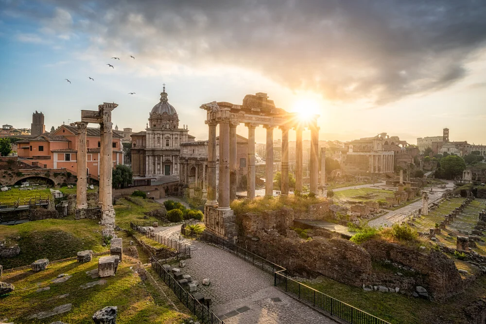 Roman Forum in Rome - Fineart photography by Jan Becke