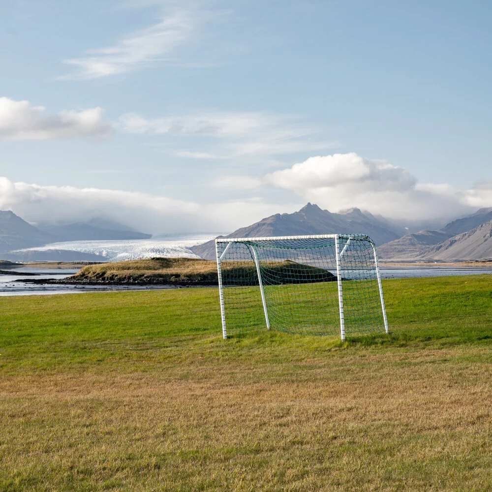 GRASS, GOAL, GLACIER - Fineart photography by Franz Sussbauer
