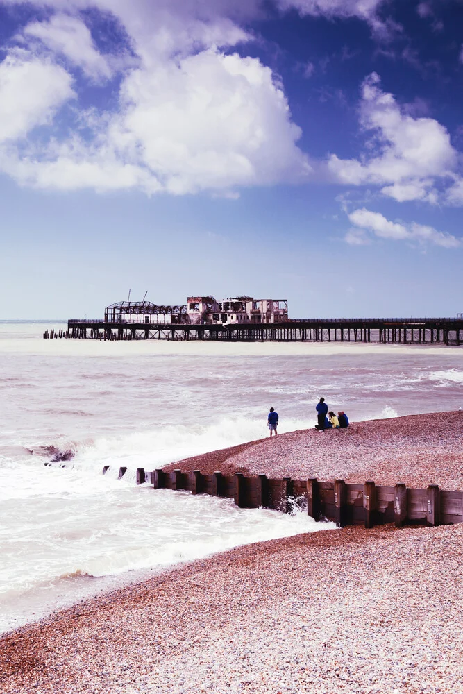 Skeleton by the sea - Fineart photography by Eva Stadler