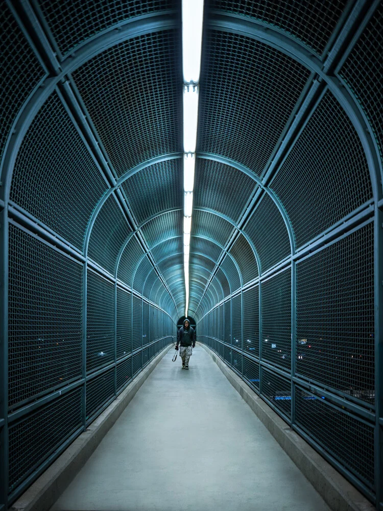 tunnel view - fotokunst von Dimitri Luft