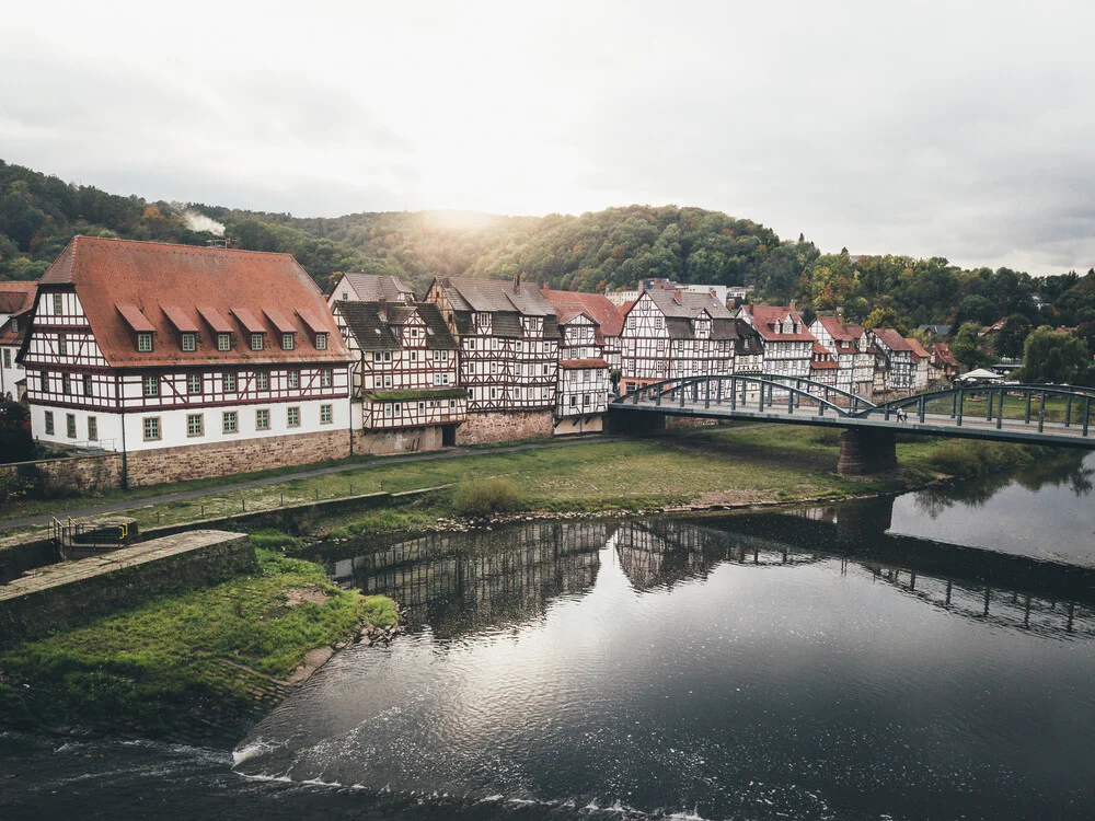 Fachwerkhäuser in Rotenburg a.d. Fulda - Fineart photography by Christoph Sangmeister