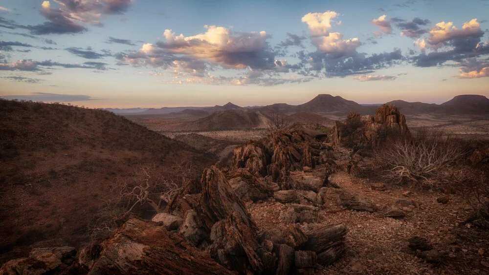 Die unendliche Weite des Kaokoveld in Namibia - fotokunst von Dennis Wehrmann